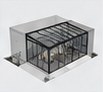 Glasraum / Wintergarten: 3D-Modell des Projekts