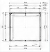 Glasraum / Wintergarten: Technische Zeichnung des Projekts