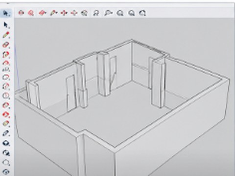 Innenausbau / Raumgestaltung: 3D-Modell des Projekts